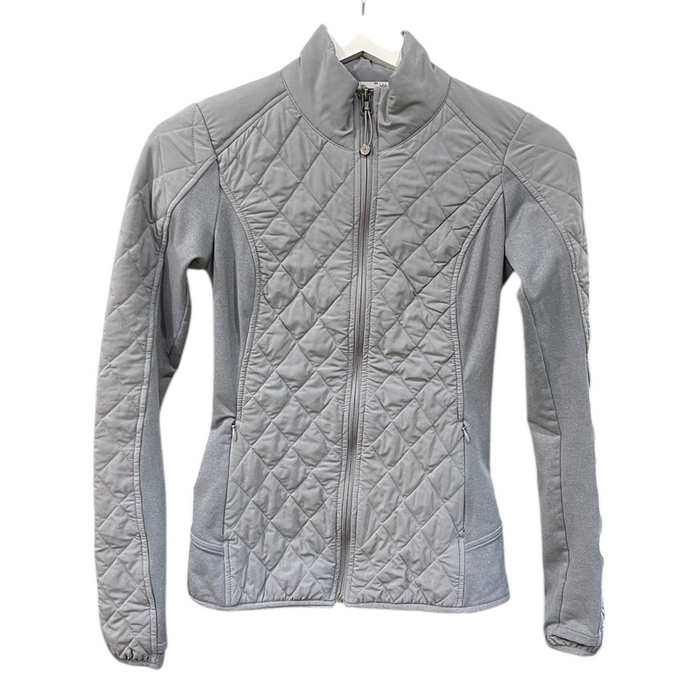 Athleta Upside Performance Jacket Quilted Full Zi… - image 3